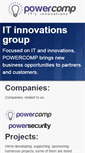 Mobile Screenshot of powercomp.org